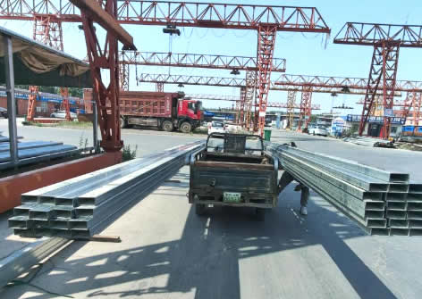 Galvanized channel steel